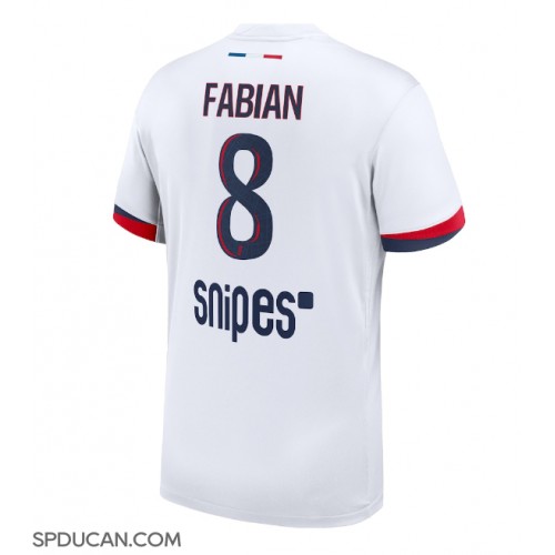 Muški Nogometni Dres Paris Saint-Germain Fabian Ruiz #8 Gostujuci 2025-26 Kratak Rukav